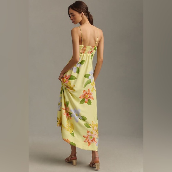Anthropologie Maeve Sweetheart Slip Maxi Dress - Picture 2 of 8